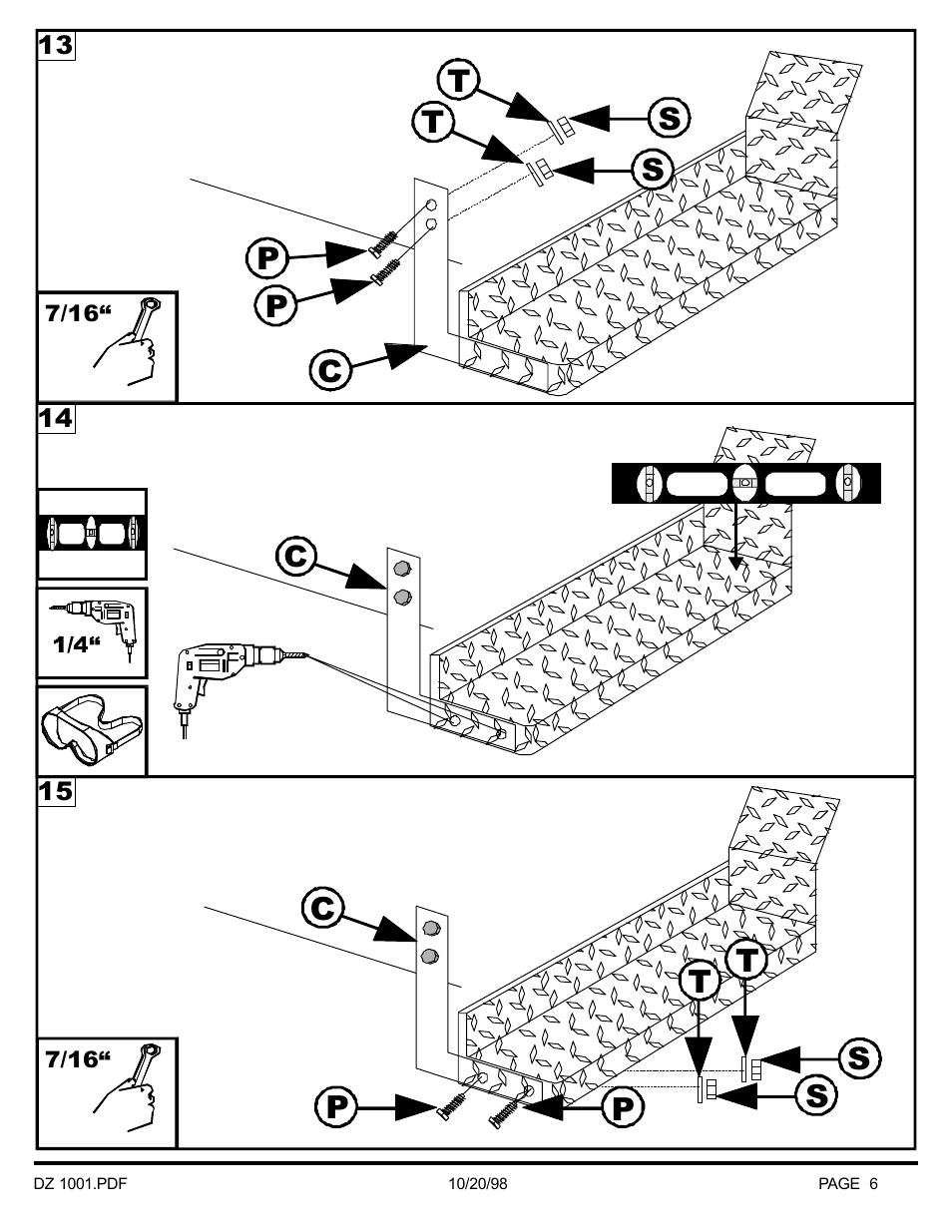 Dee Zee DZ1001 User Manual | Page 7 / 7