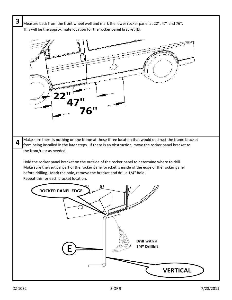 Dee Zee DZ1032 User Manual | Page 5 / 11