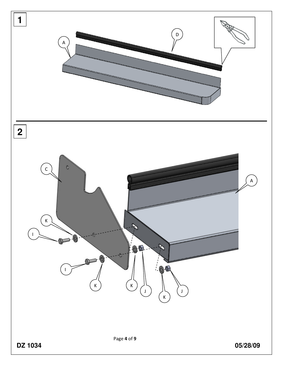 Dee Zee DZ1034 User Manual | Page 4 / 9