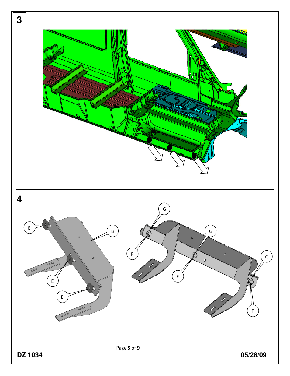 Dee Zee DZ1034 User Manual | Page 5 / 9