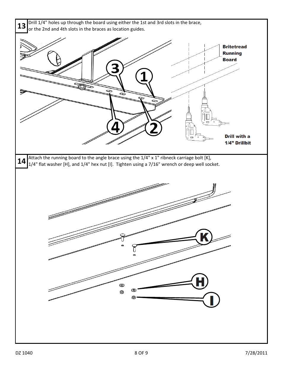 Dee Zee DZ1040 User Manual | Page 10 / 11