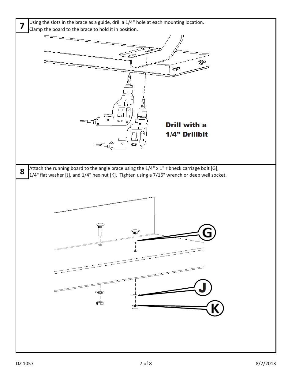 Dee Zee DZ1057 User Manual | Page 9 / 10