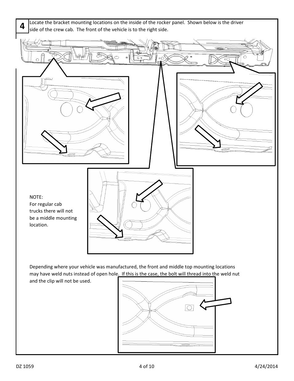 Dee Zee DZ1061 User Manual | Page 6 / 12