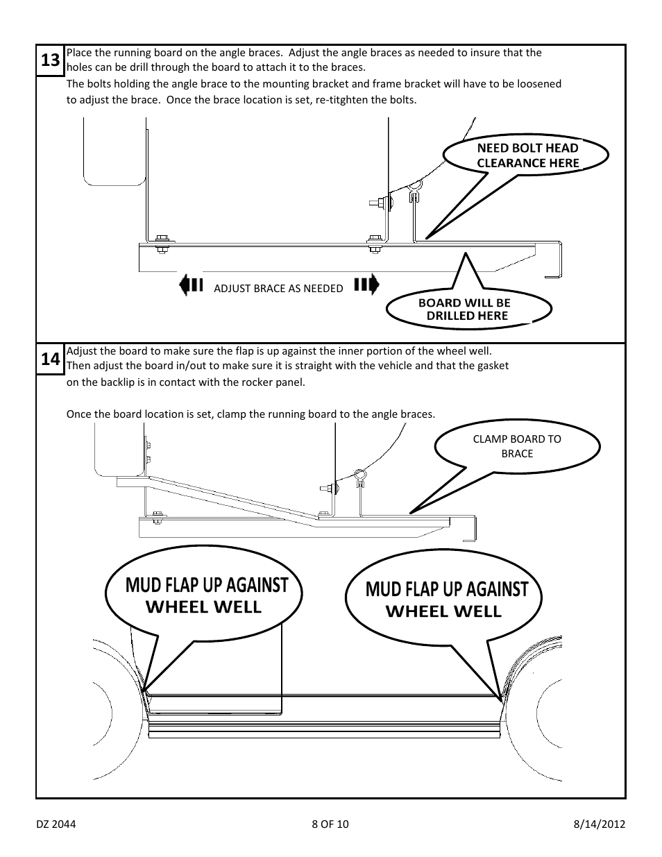 Dee Zee DZ2044 User Manual | Page 10 / 12