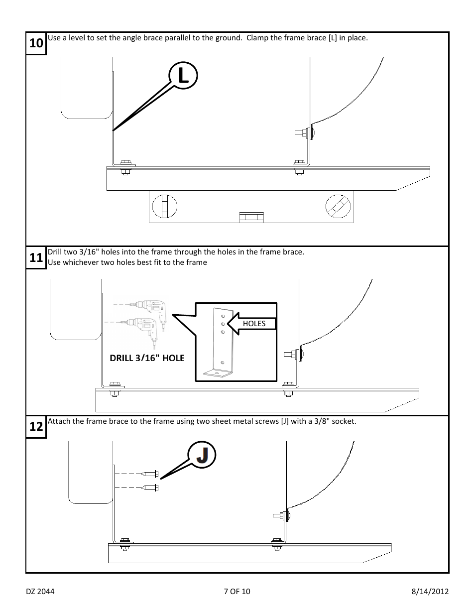 Dee Zee DZ2044 User Manual | Page 9 / 12