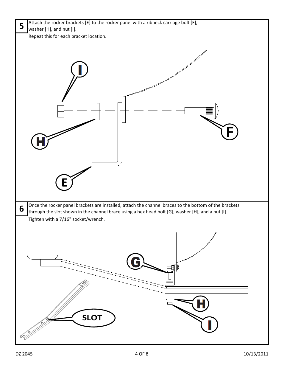 Dee Zee DZ2045 User Manual | Page 6 / 10