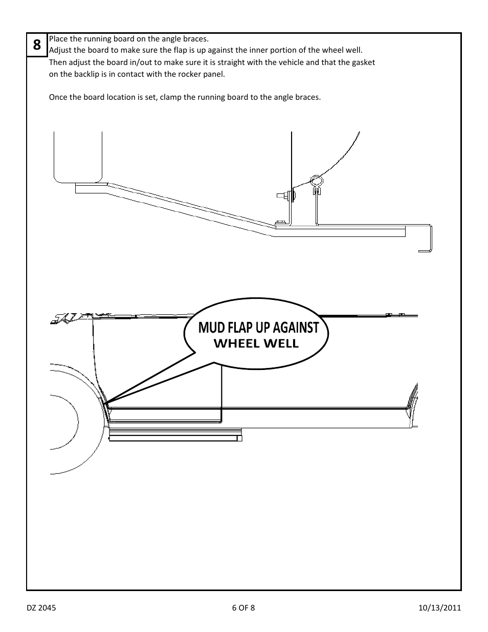 Dee Zee DZ2045 User Manual | Page 8 / 10
