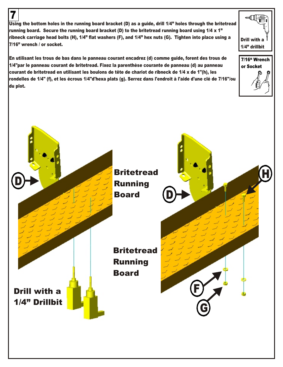 Gf h | Dee Zee DZ2051 User Manual | Page 10 / 11