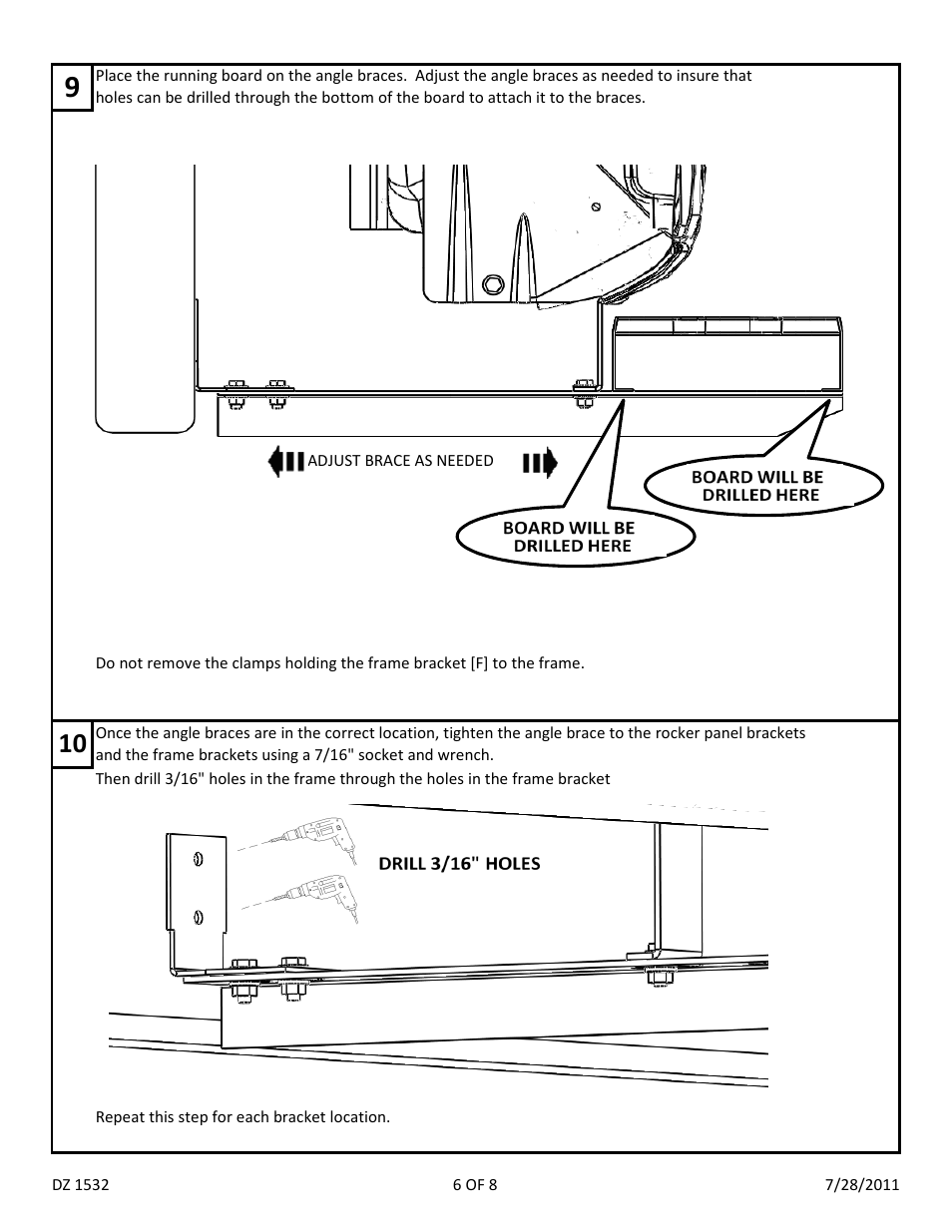 Dee Zee DZ1532 User Manual | Page 8 / 10