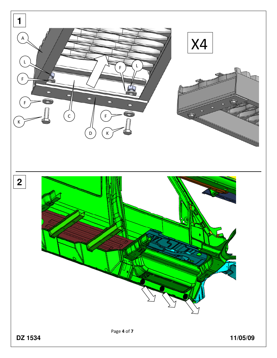 Dee Zee DZ1534 User Manual | Page 4 / 7