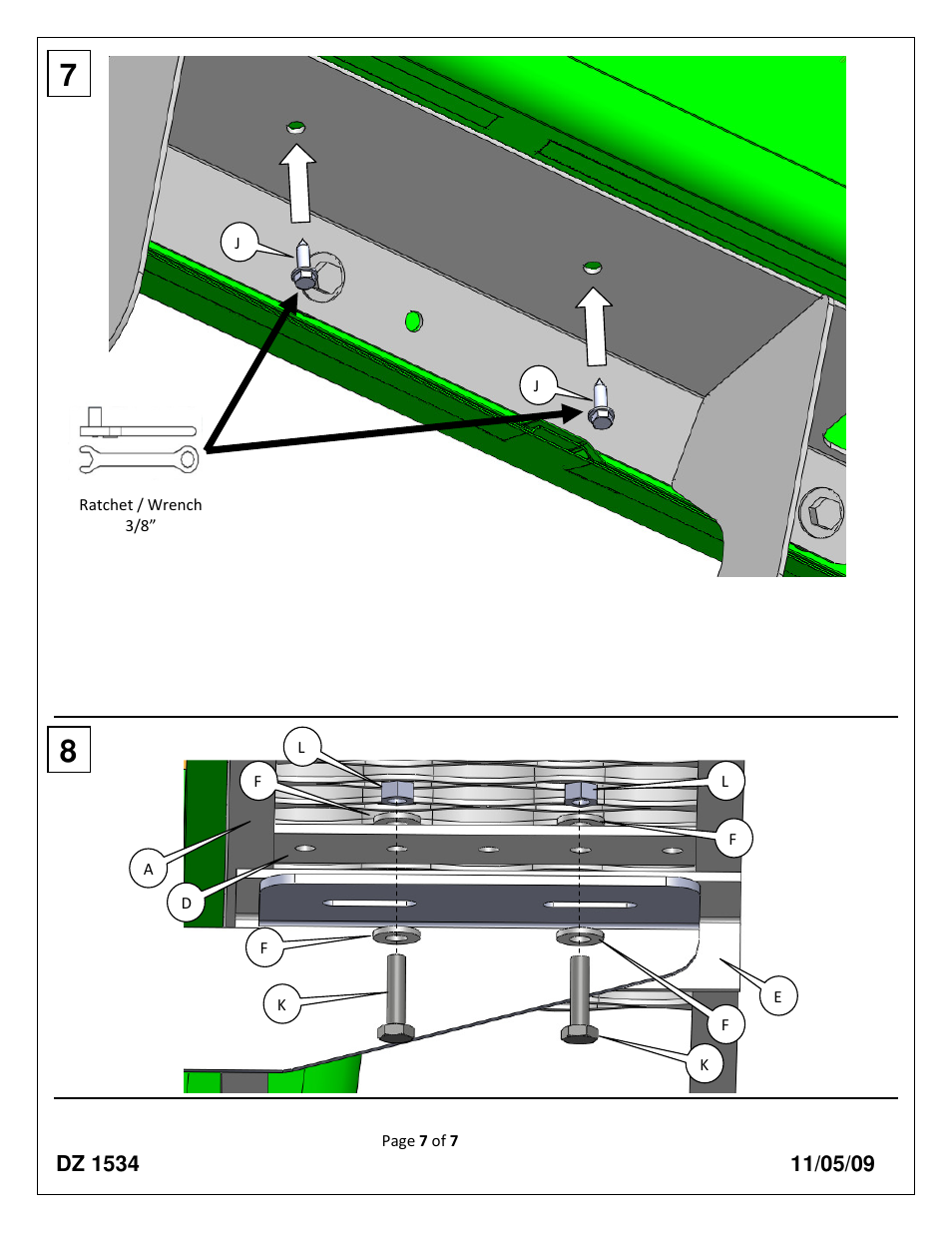 Dee Zee DZ1534 User Manual | Page 7 / 7