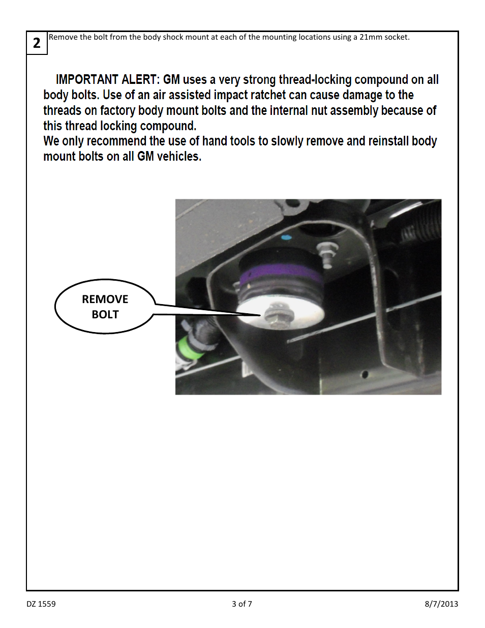 Dee Zee DZ1559 User Manual | Page 5 / 9