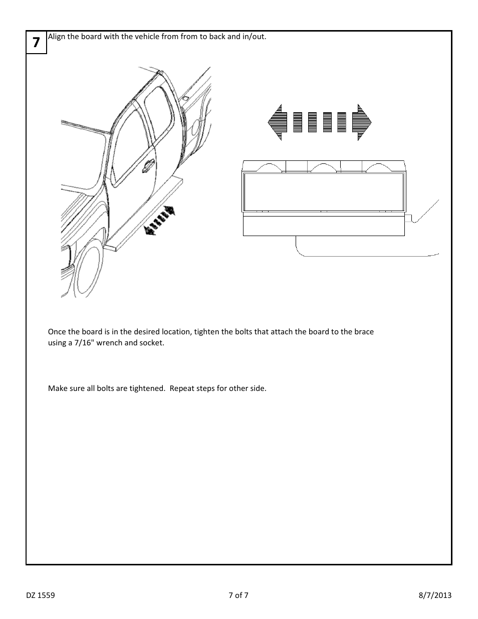 Dee Zee DZ1559 User Manual | Page 9 / 9