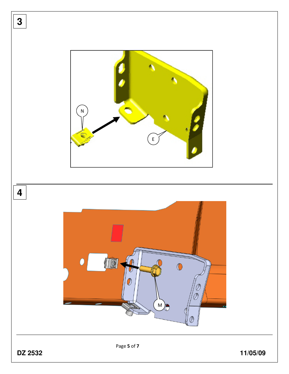 Dee Zee DZ2541 User Manual | Page 5 / 7