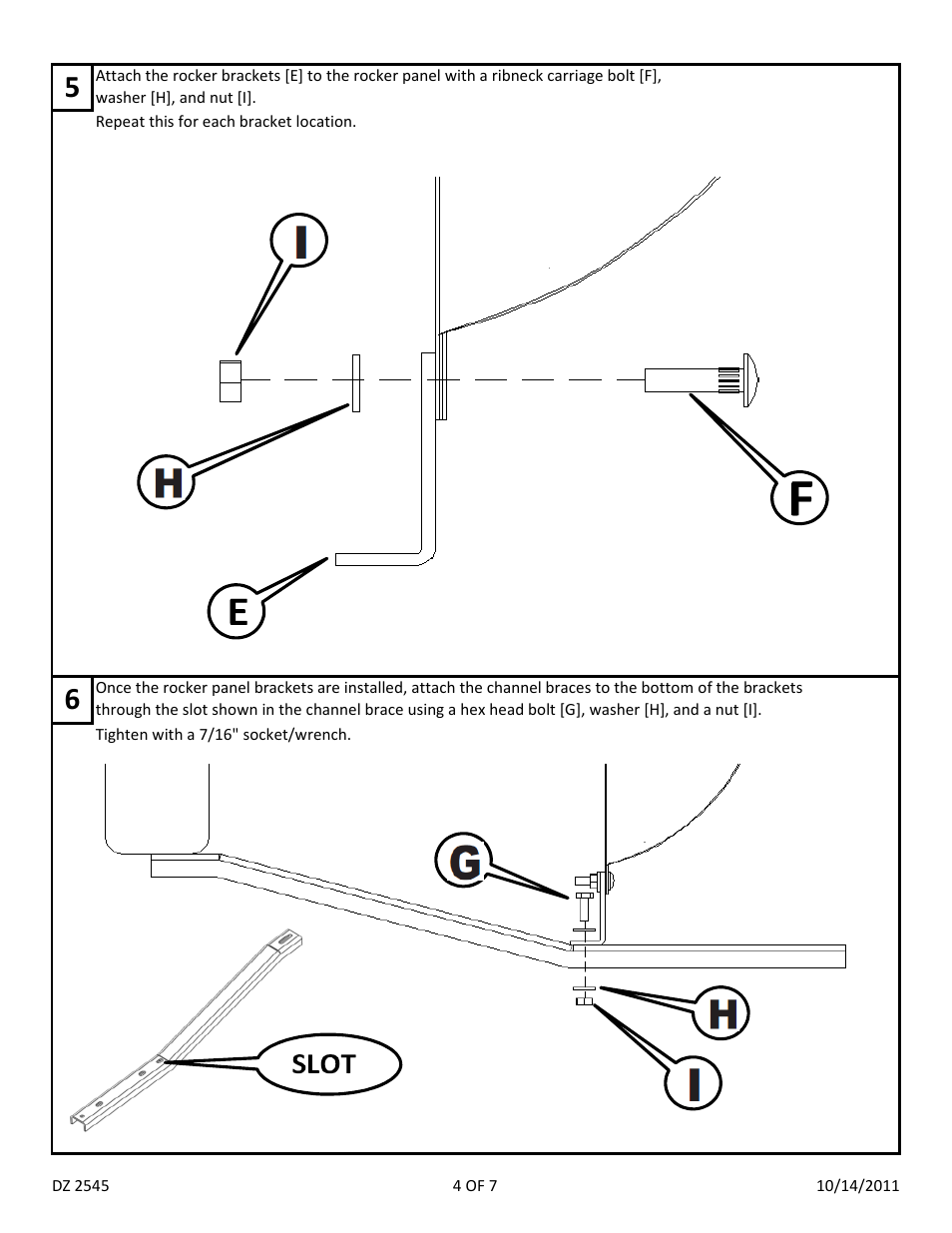 Dee Zee DZ2545 User Manual | Page 6 / 9