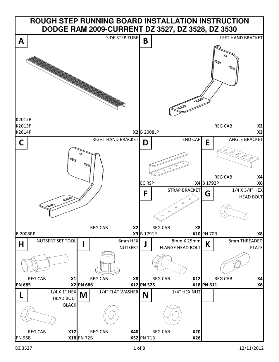 Ab c d | Dee Zee DZ3530 User Manual | Page 3 / 10