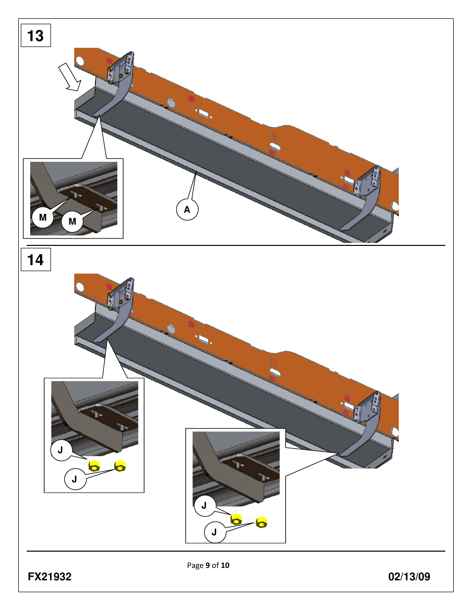 Dee Zee FX21332 User Manual | Page 9 / 10