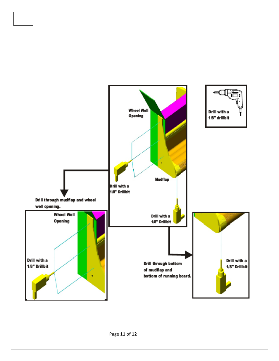 Dee Zee FX21934 User Manual | Page 11 / 12