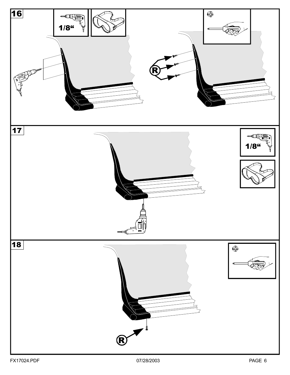 Dee Zee FX17924 User Manual | Page 7 / 7