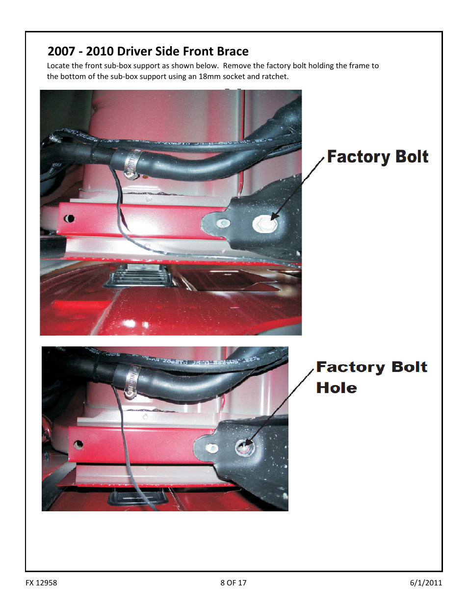 Dee Zee FX12358 User Manual | Page 10 / 19