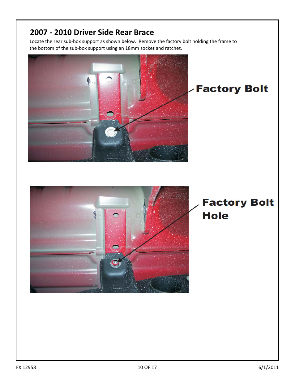 Dee Zee FX12358 User Manual | Page 12 / 19