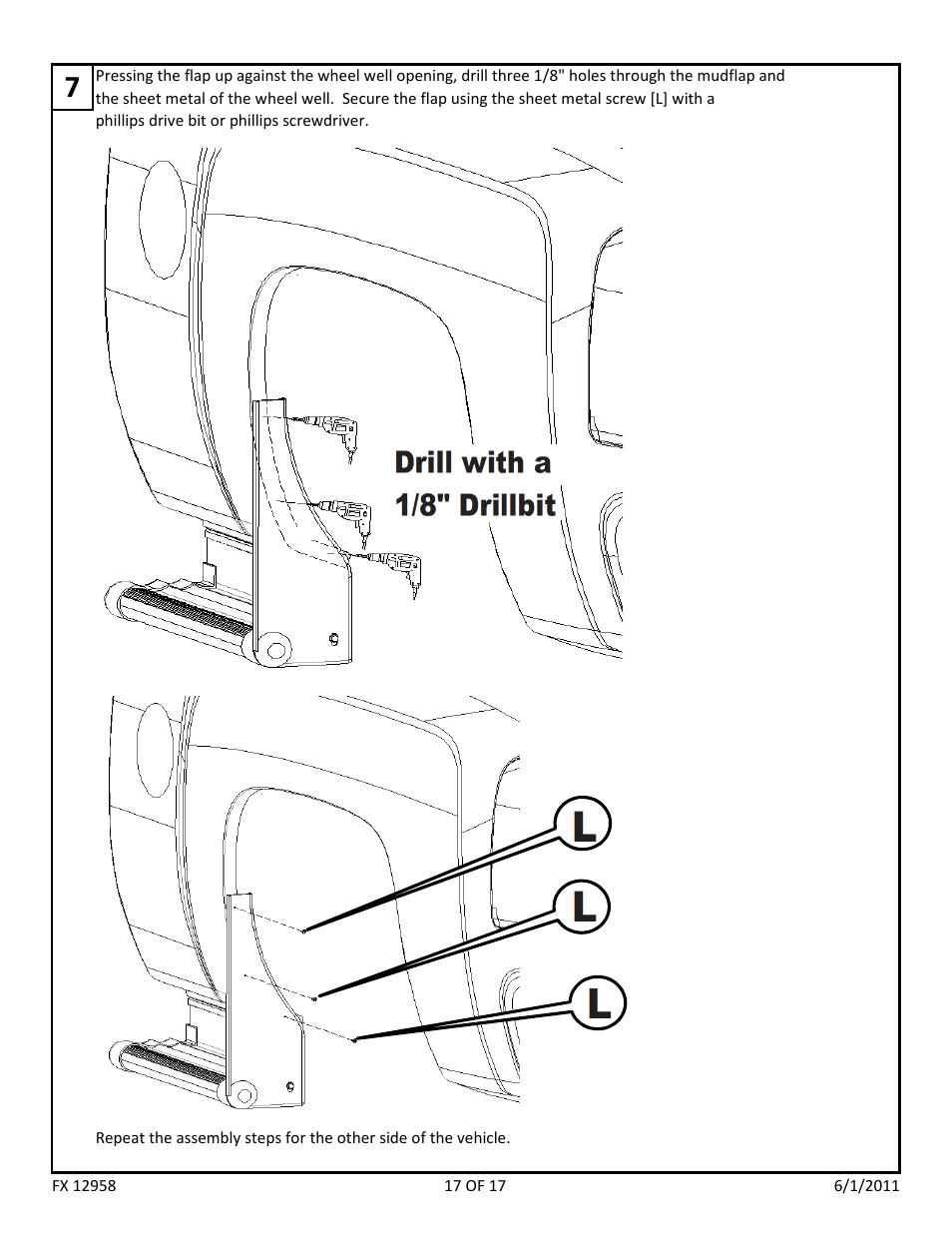 Dee Zee FX12358 User Manual | Page 19 / 19