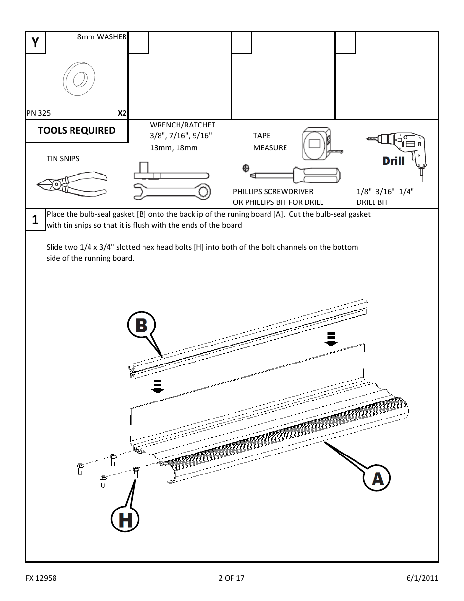 Dee Zee FX12358 User Manual | Page 4 / 19