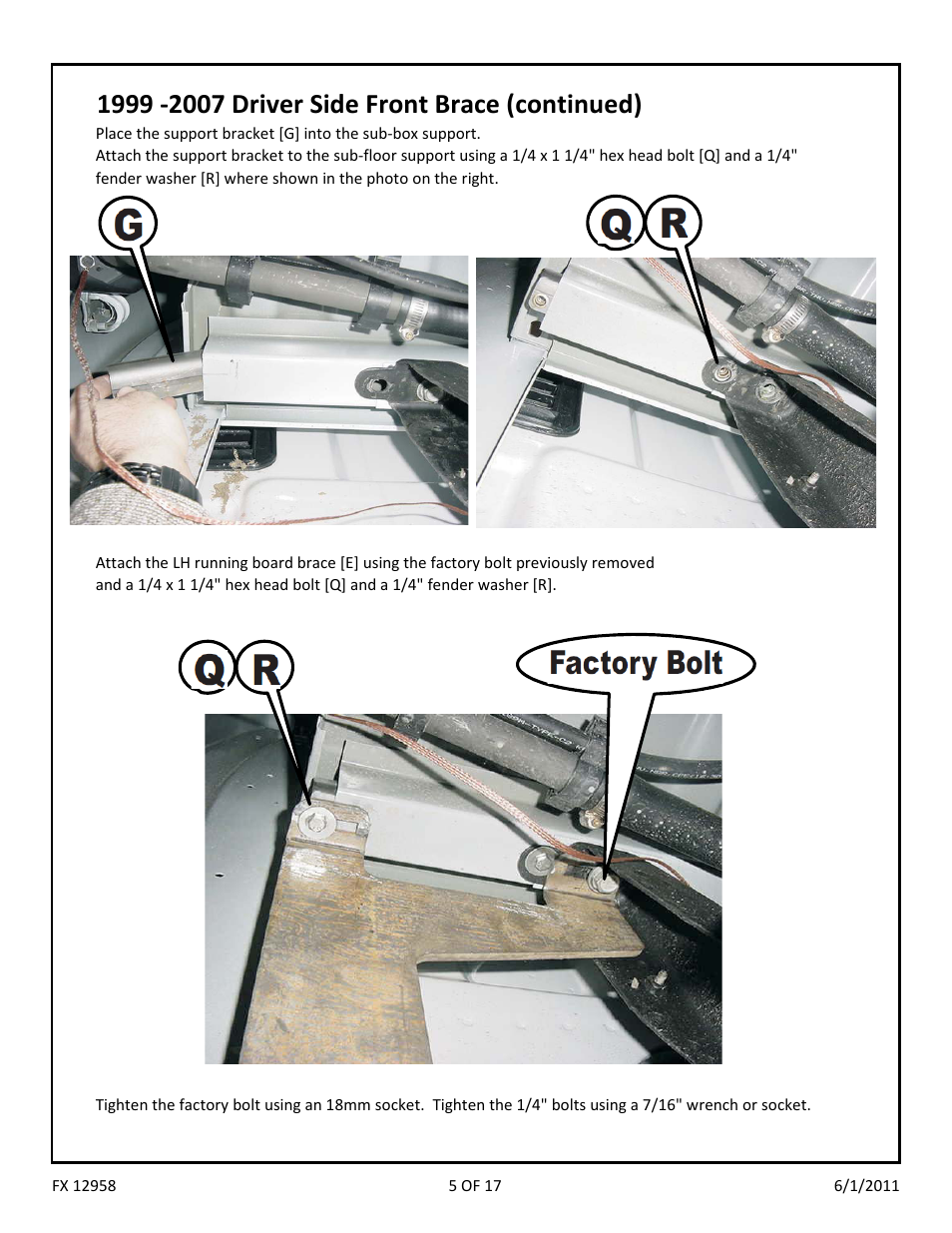 Dee Zee FX12358 User Manual | Page 7 / 19