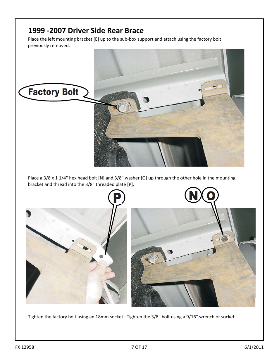 Dee Zee FX12358 User Manual | Page 9 / 19