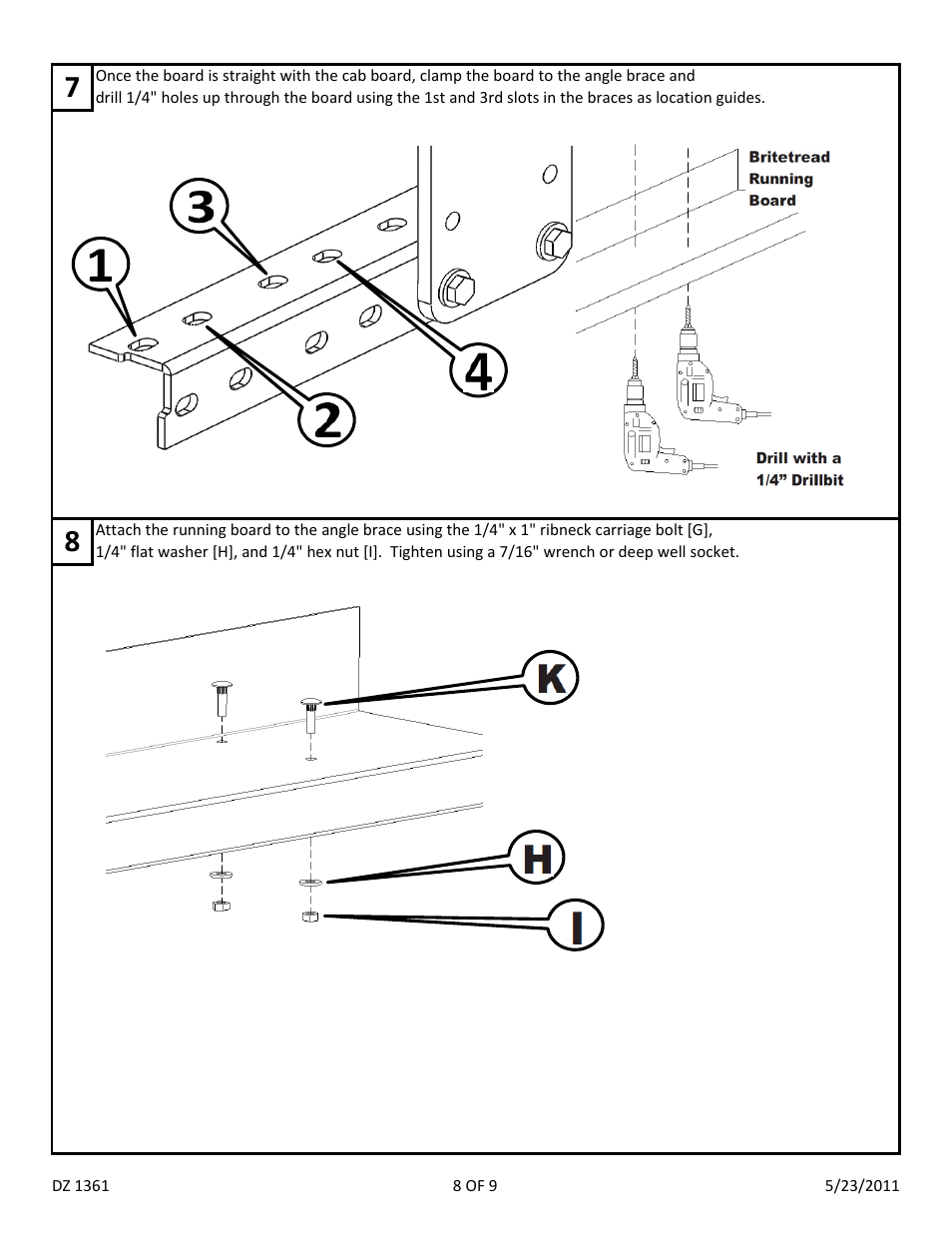 Dee Zee DZ1361 User Manual | Page 10 / 11