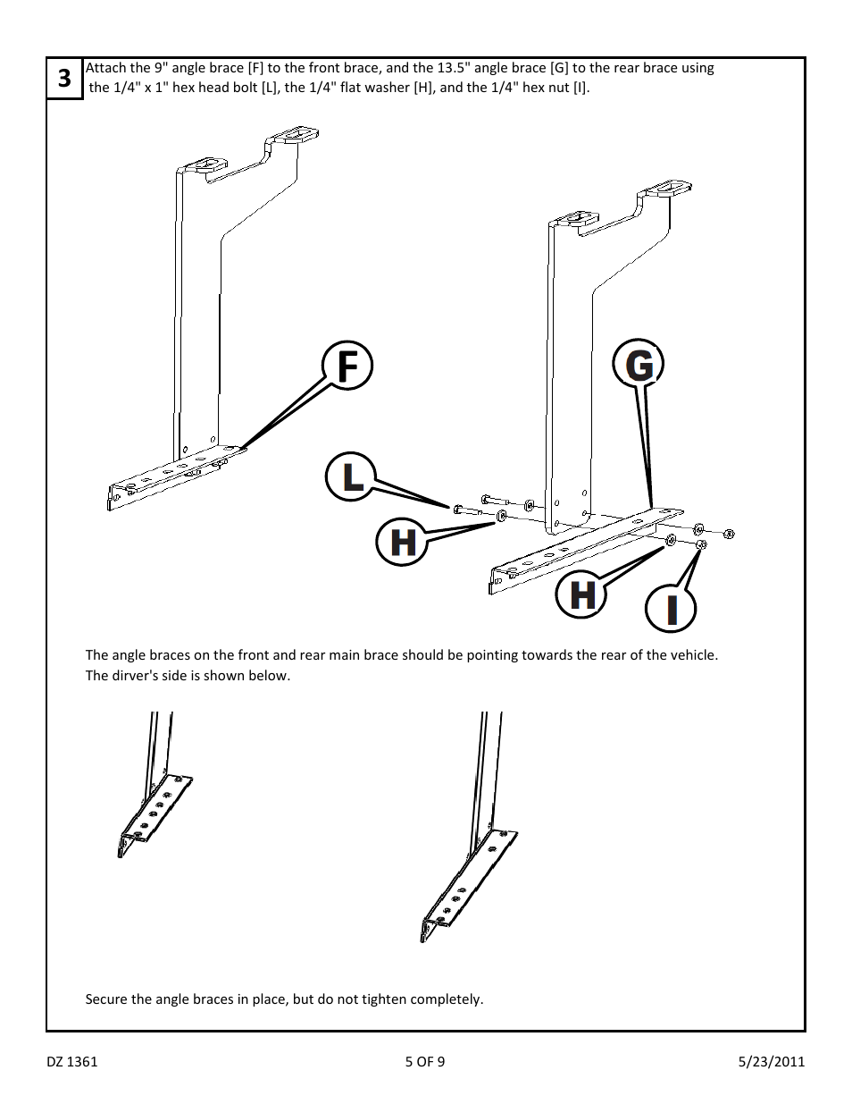 Dee Zee DZ1361 User Manual | Page 7 / 11