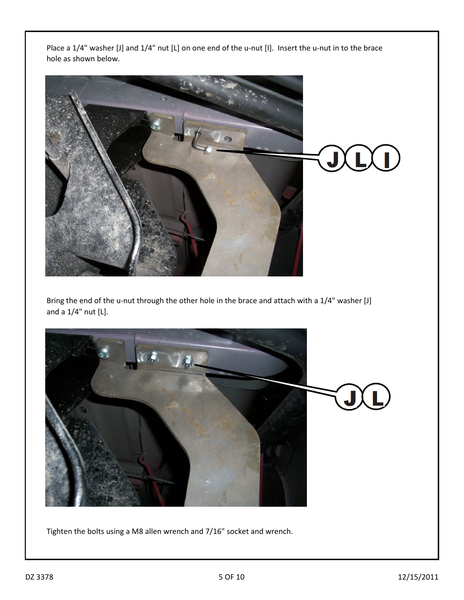 Dee Zee DZ3378 User Manual | Page 7 / 12