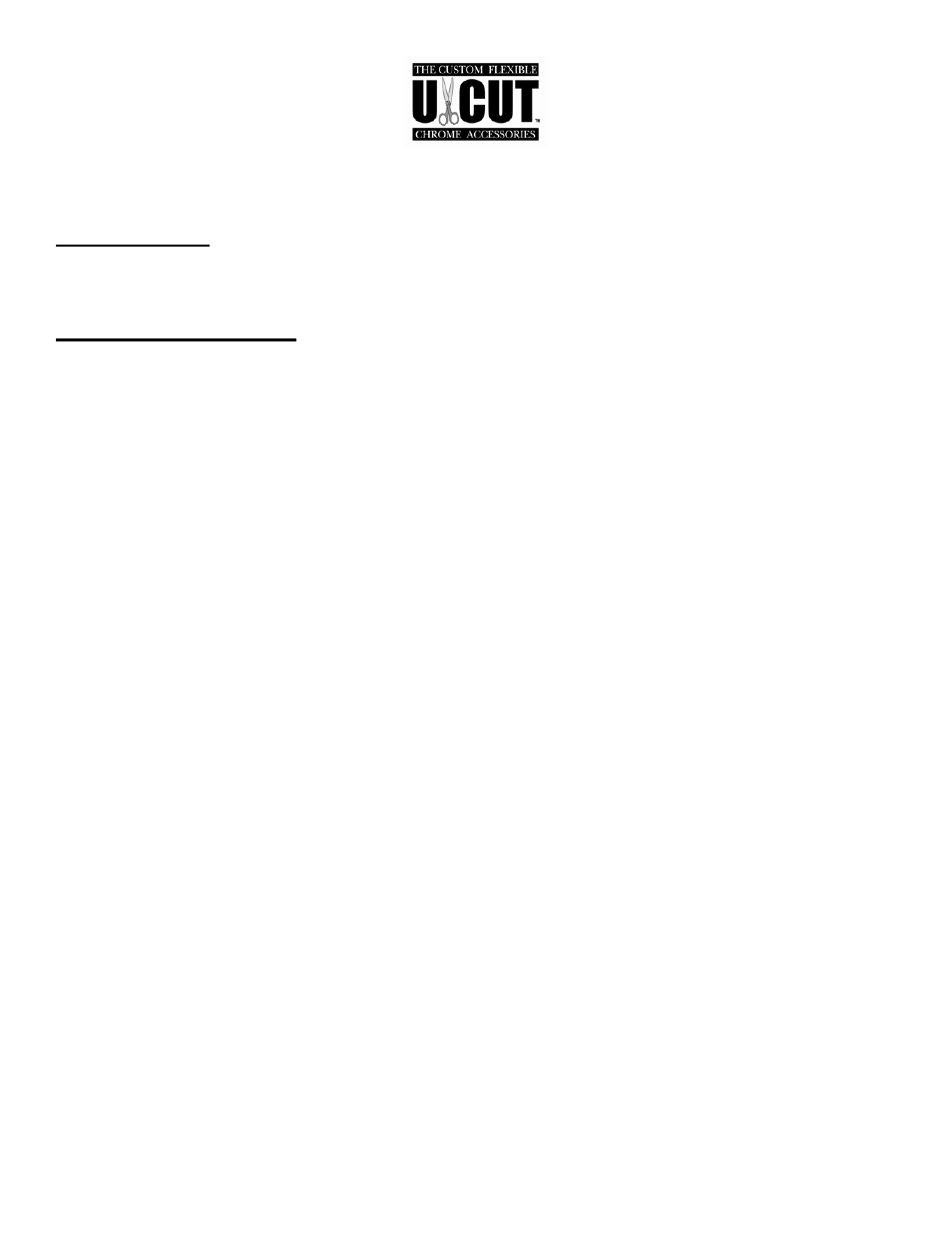 Dee Zee DZ1933U User Manual | 1 page