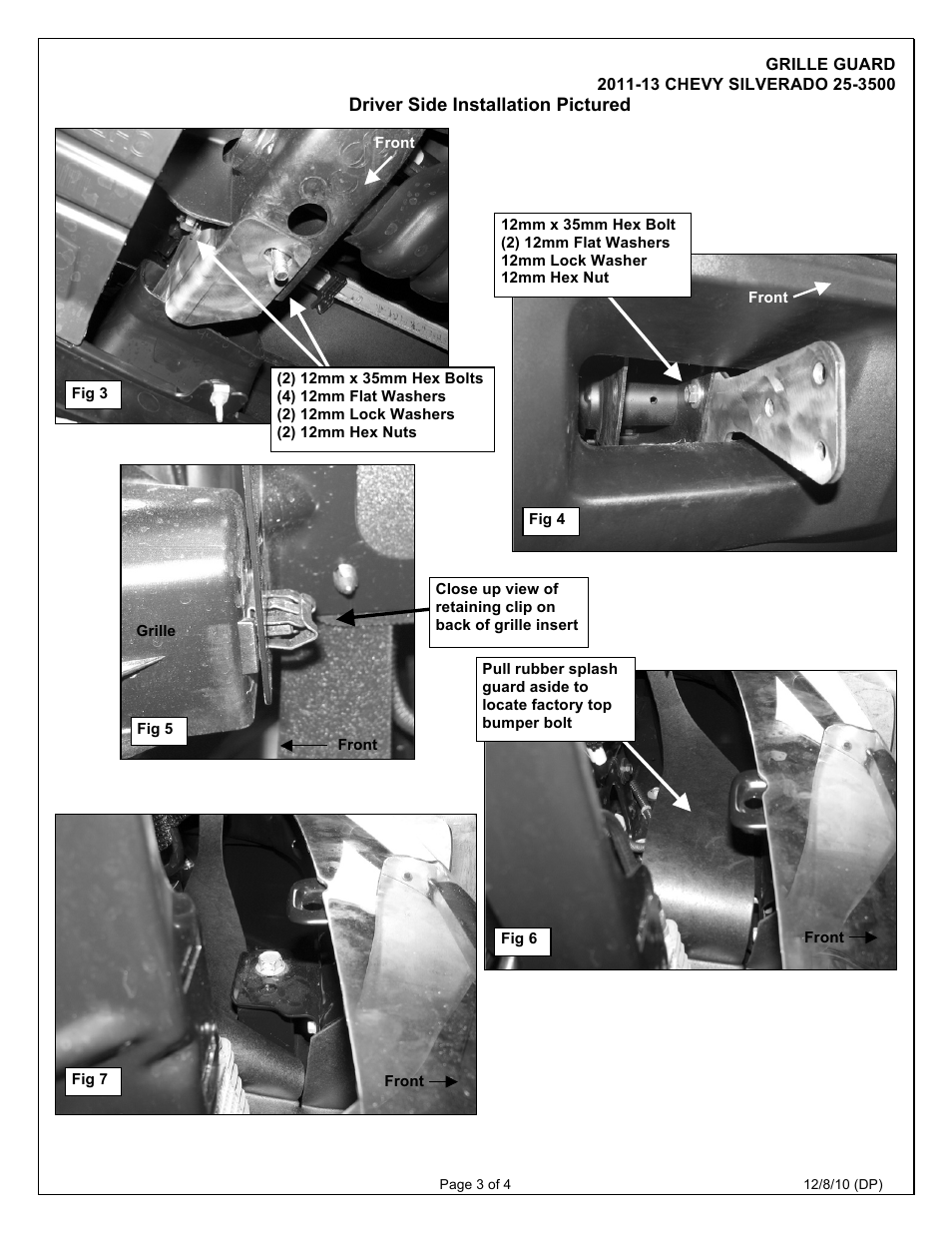 Dee Zee DZ504515 User Manual | Page 3 / 4