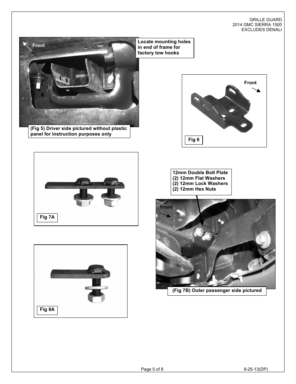 Dee Zee DZ508515 User Manual | Page 6 / 9