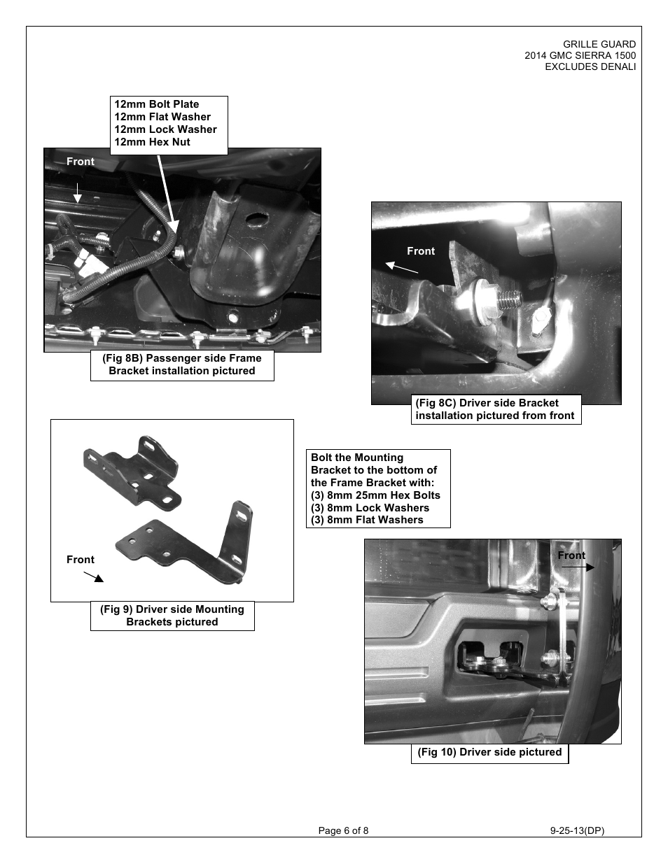 Dee Zee DZ508515 User Manual | Page 7 / 9