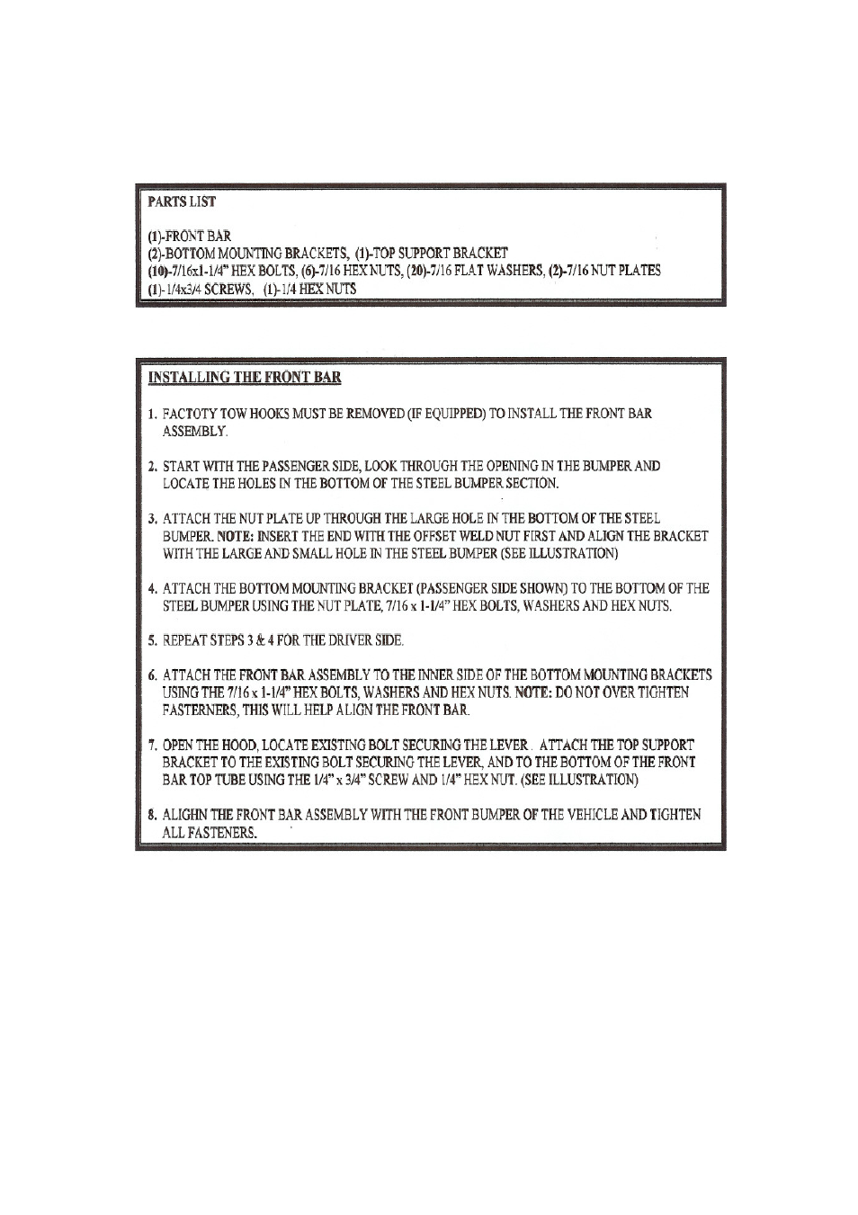 Dee Zee DZ501465 User Manual | Page 2 / 3