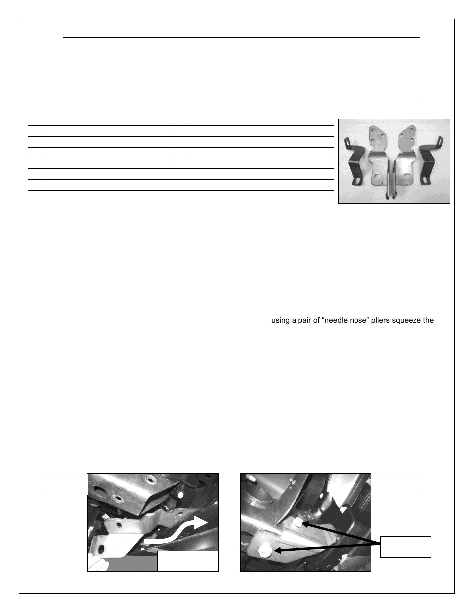 Dee Zee DZ503515 User Manual | 2 pages