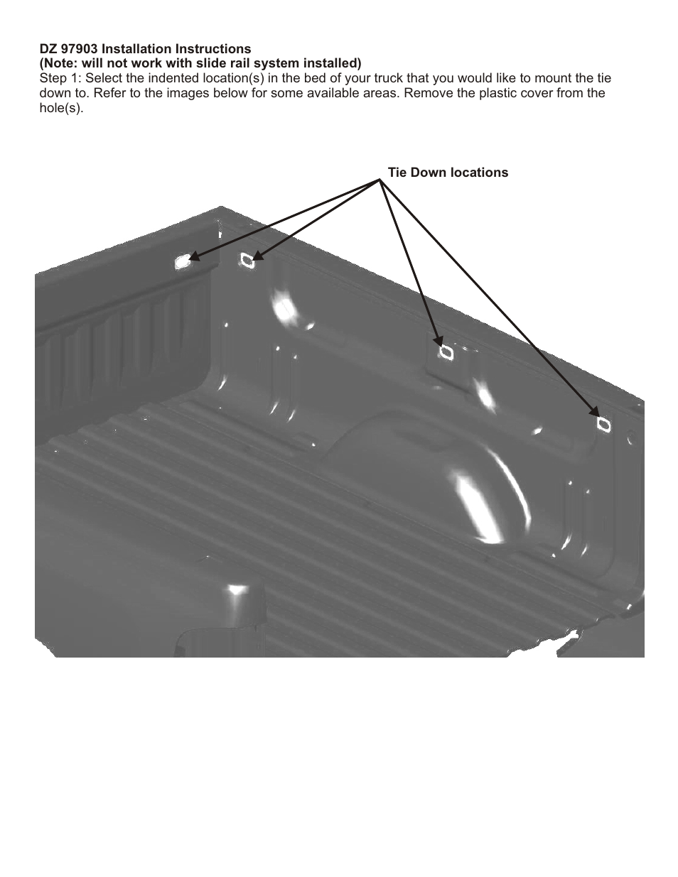 Dee Zee DZ97903 User Manual | Page 4 / 6