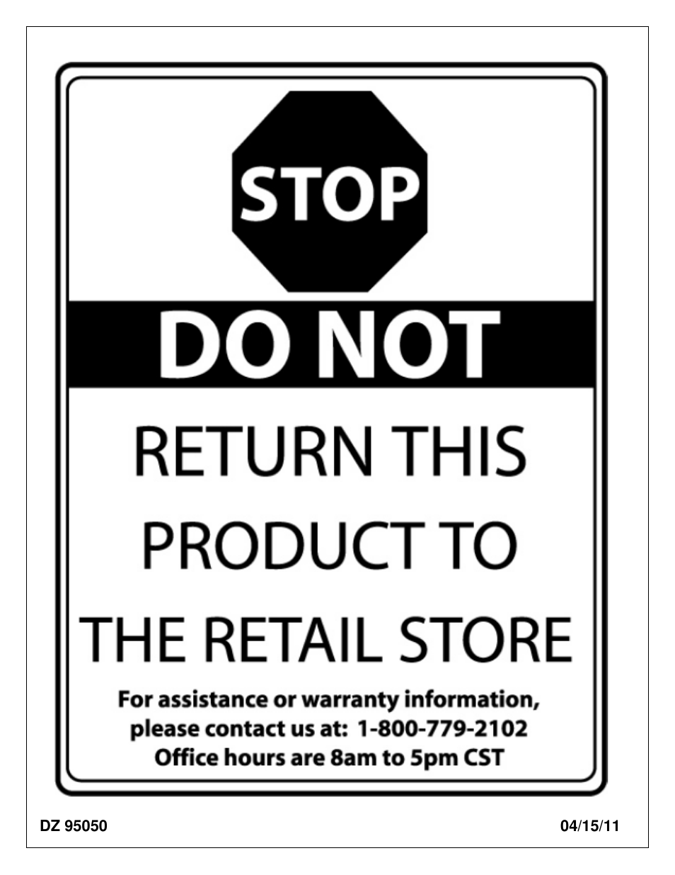 Dee Zee DZ95058TB User Manual | 9 pages