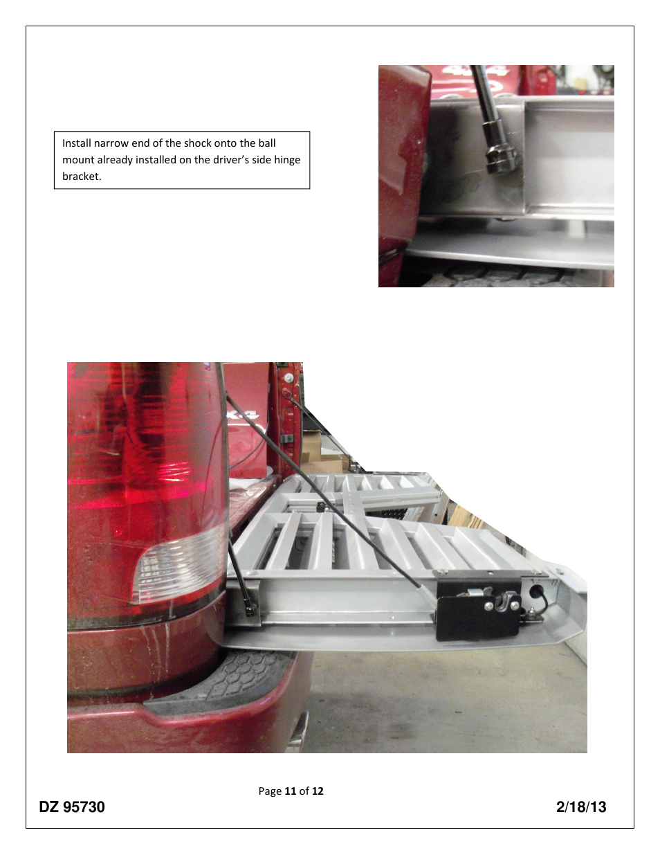 Dee Zee DZ95730 User Manual | Page 11 / 12