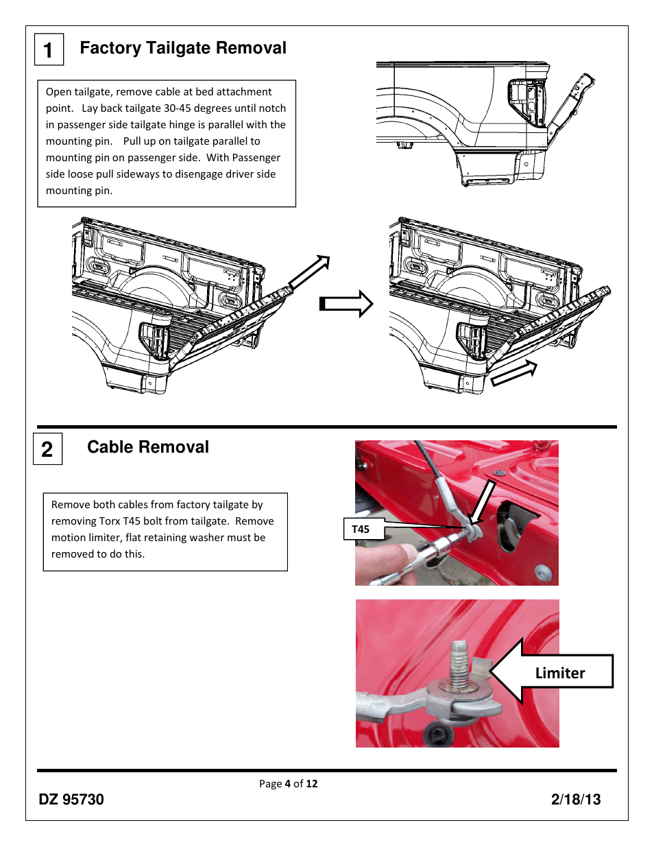 Dee Zee DZ95730 User Manual | Page 4 / 12