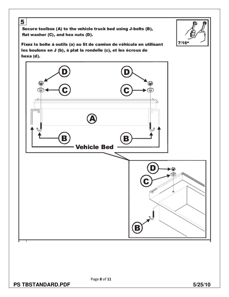 Dee Zee AR8170B User Manual | Page 8 / 13