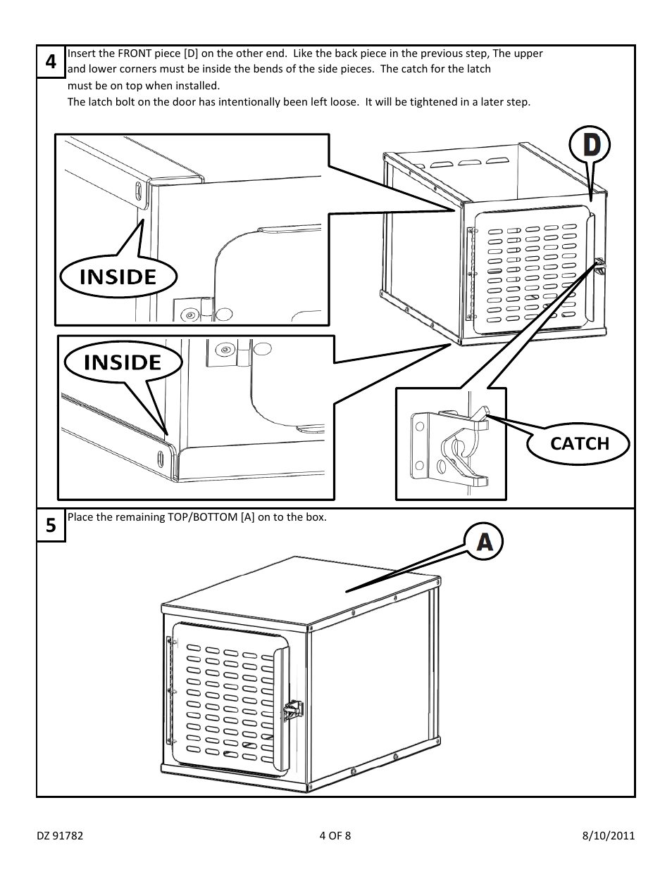 Dee Zee DZ91782 User Manual | Page 5 / 9