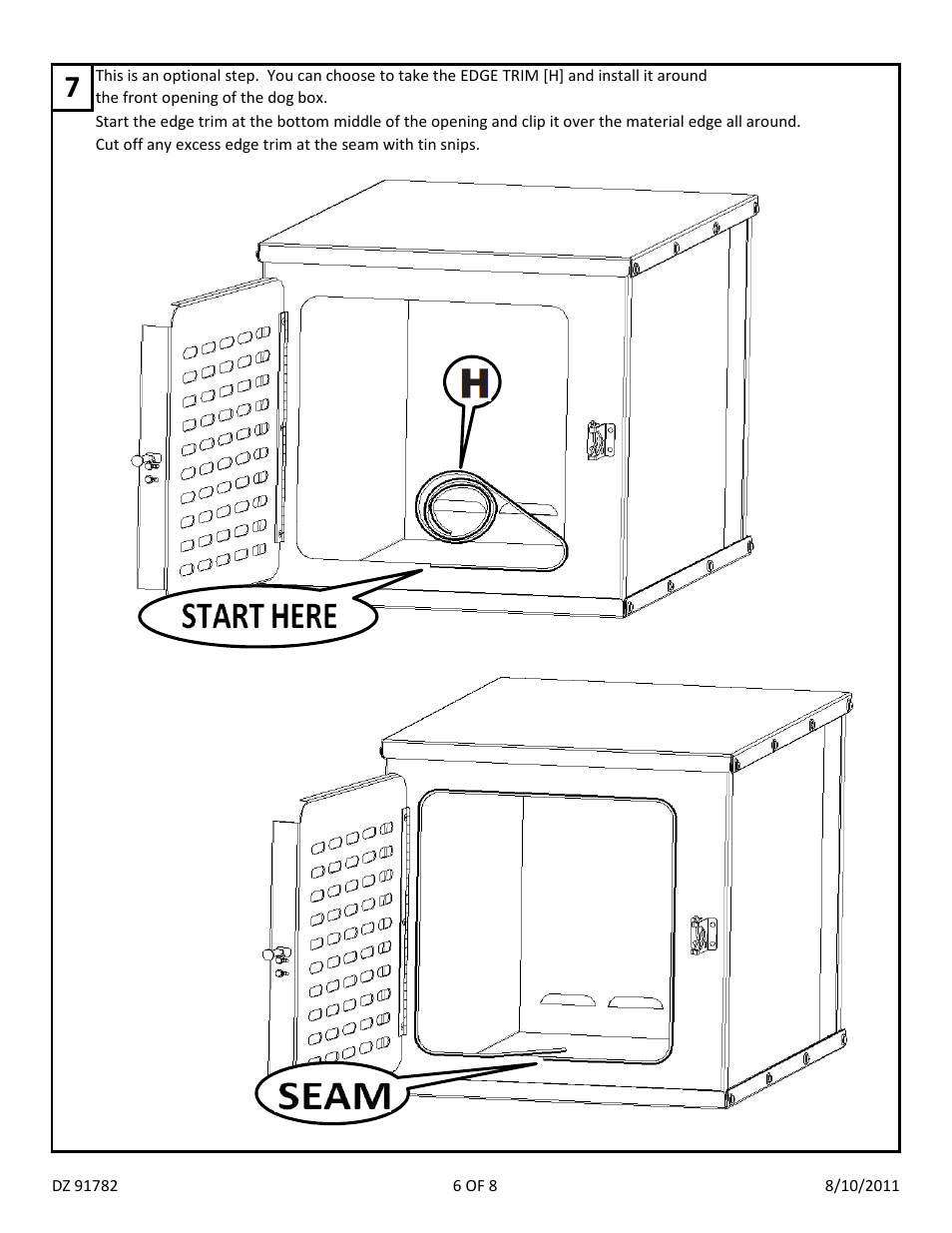 Dee Zee DZ91782 User Manual | Page 7 / 9