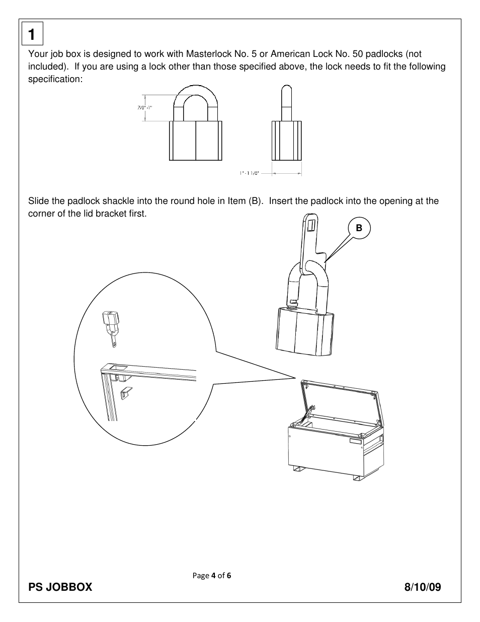 Dee Zee DZ6060 User Manual | Page 4 / 6