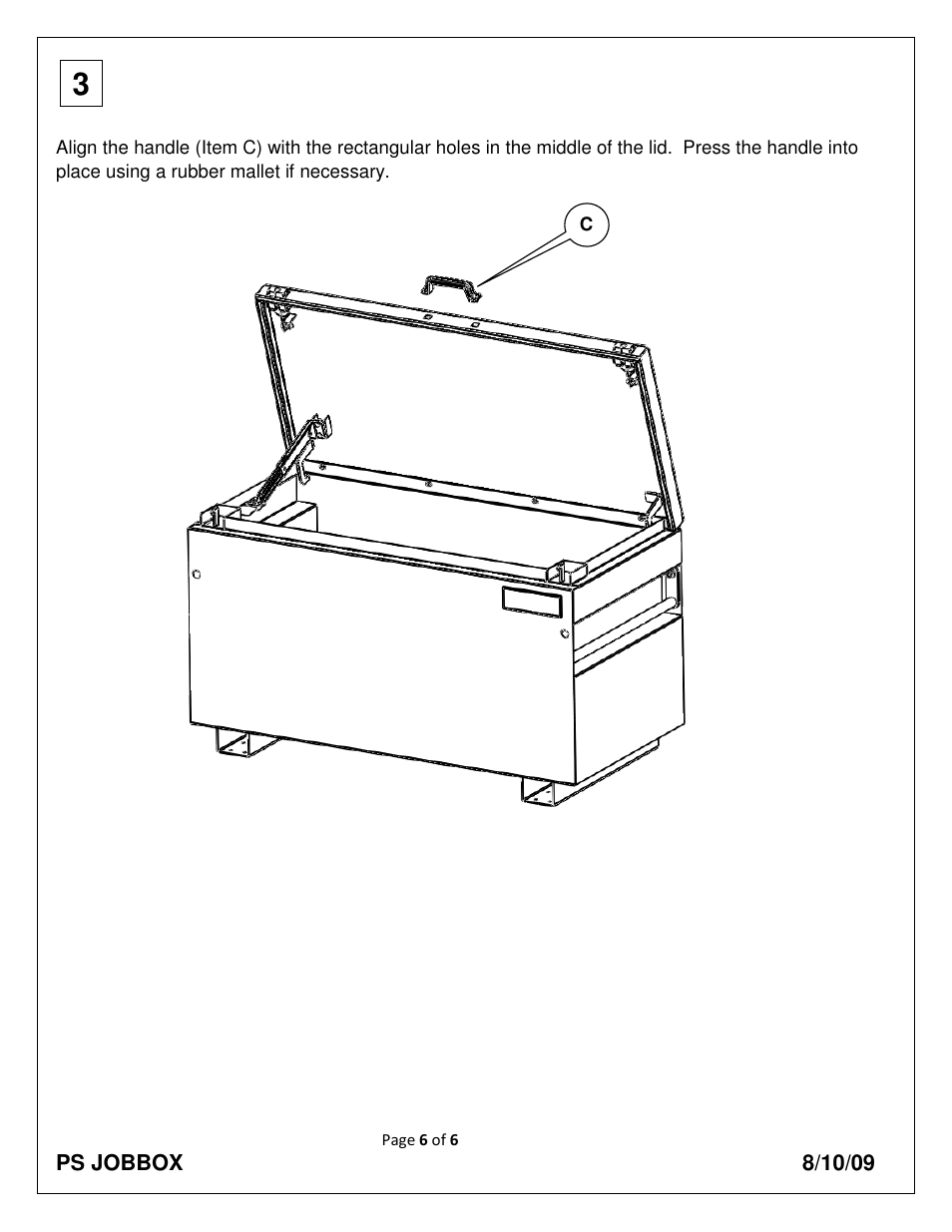 Dee Zee DZ6060 User Manual | Page 6 / 6