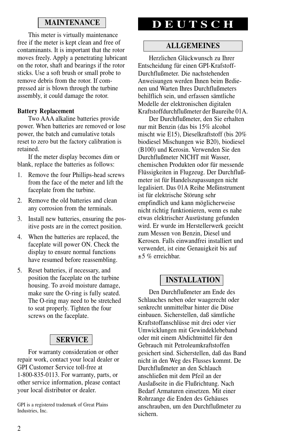 Dee Zee 113255-1 User Manual | Page 2 / 10