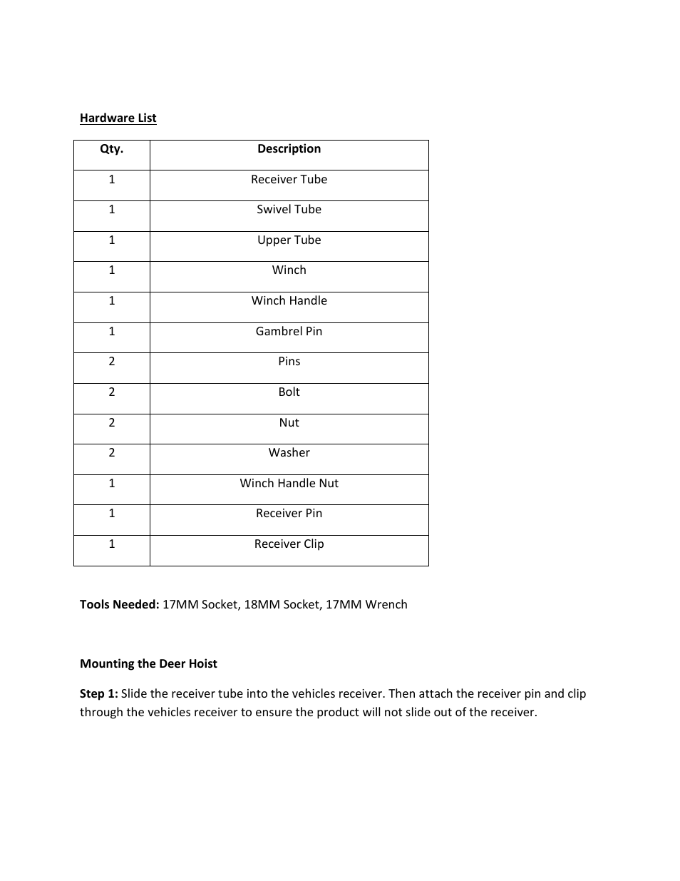 Dee Zee DZ760088 User Manual | Page 3 / 8