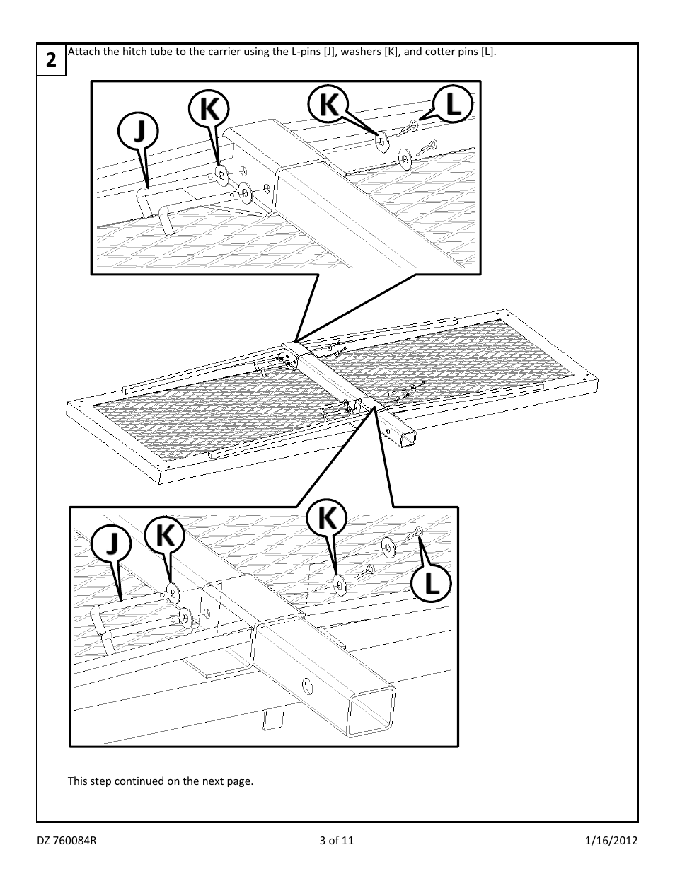 Dee Zee DZ760091 User Manual | Page 3 / 11